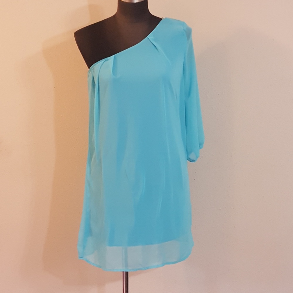 CoCo Love One Shoulder Mini Dress / Tunic